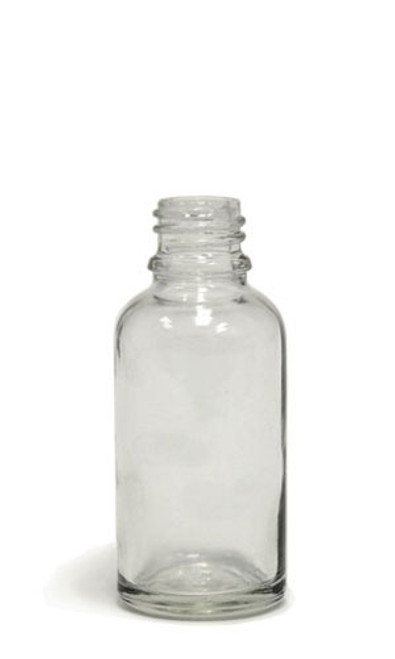 30ML (1oz) Boston Round Bottles With No Closure