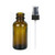 30 ML (1 oz) Amber Boston Round with Black Treatment pump