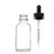 30ML (1oz) Clear Boston Round Bottles with black CRC calibrated Dropper