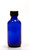 30ML (1oz) Blue Boston Round Bottles with Polycone Caps