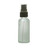 60ML (2oz) Frosted Clear Boston Round Bottles with black Fine Mist Sprayer