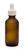 60ML (2oz) Frosted Amber Boston Round Bottles w White Regular Dropper (BLACK)