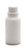 30 ML (1 oz) White Ceramic Essential Oil Euro Bottle with White Heavy Duty Tamper Evident Cap & Orifice Reducer