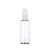 30 ml (1oz ) clear PET bullet Boston bottle with 20-410 neck finish With white Sprayer