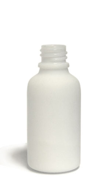 30ML (1oz) White Ceramic Euro Bottle