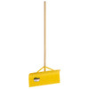 24" Heavy-Duty Aluminum Snow Pusher with brace