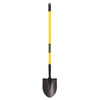 Round Point Shovel, 46" fiberglass handle