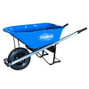 6 cu ft Steel Wheelbarrow, steel handle