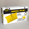 Shovel-To-Go, 21" polycarbonate snow shovel