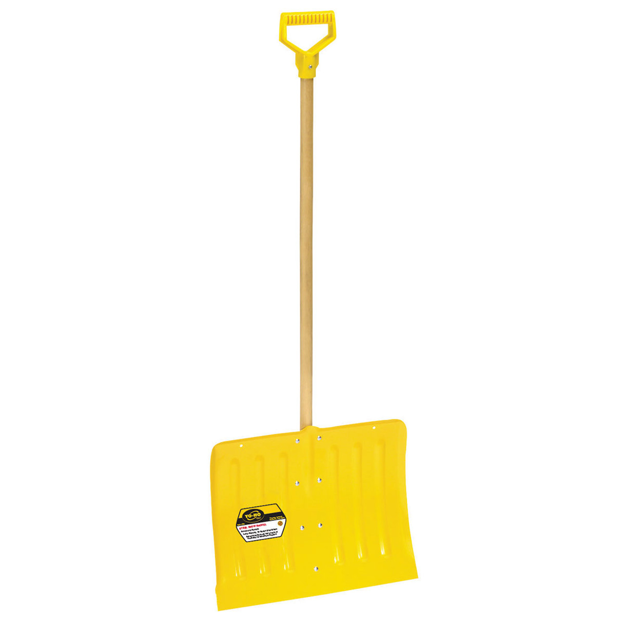 steel snow shovel