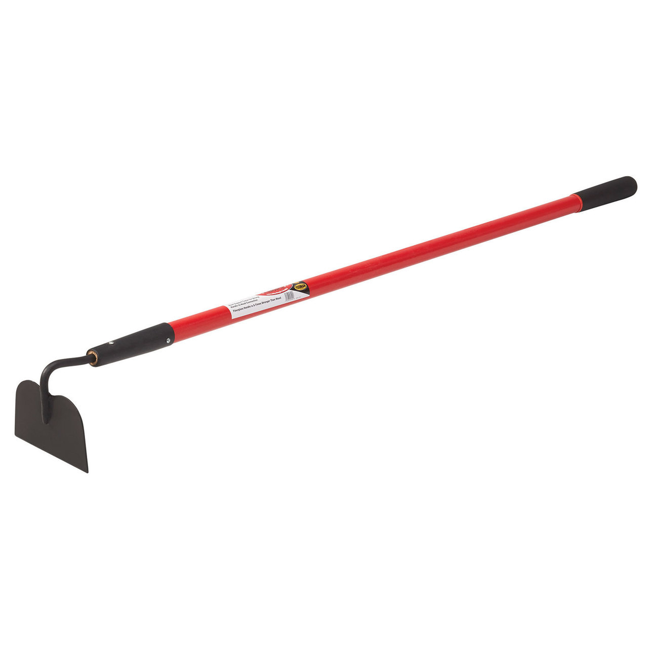 6" Welded Garden Hoe with Fiberglass Handle