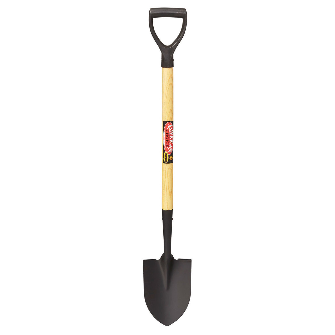 Round Point Shovel (Open Back) (D-Handle)