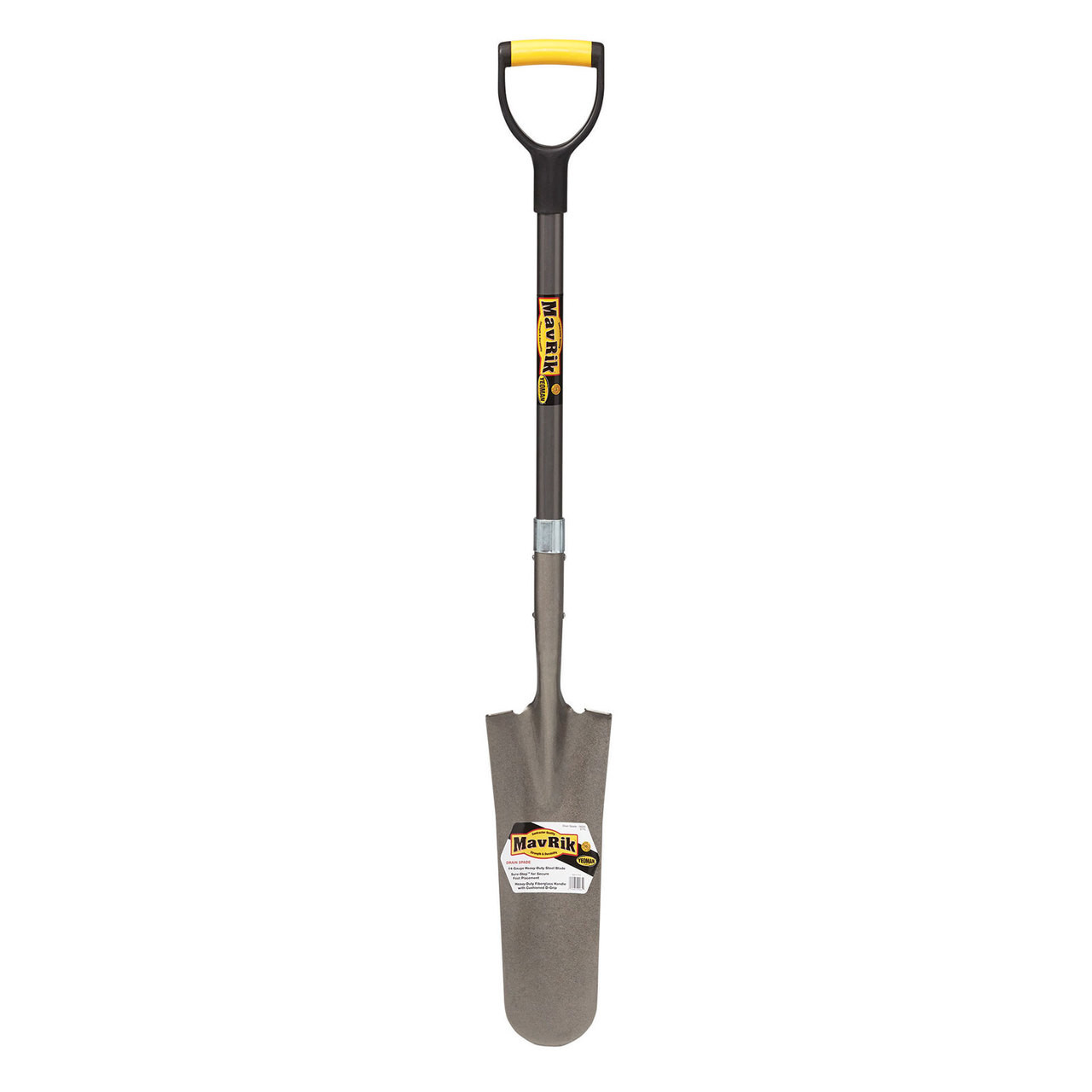 Drain Spade, fiberglass D-handle