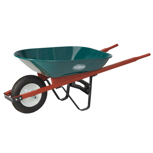 Homeowner Duty, Lightweight Steel Wheelbarrow