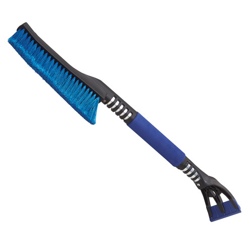 DDSNTY 35.5 Extendable Foam Snow Brush and Ice Scraper, Car Snow Broom  with Foam Handle, Auto