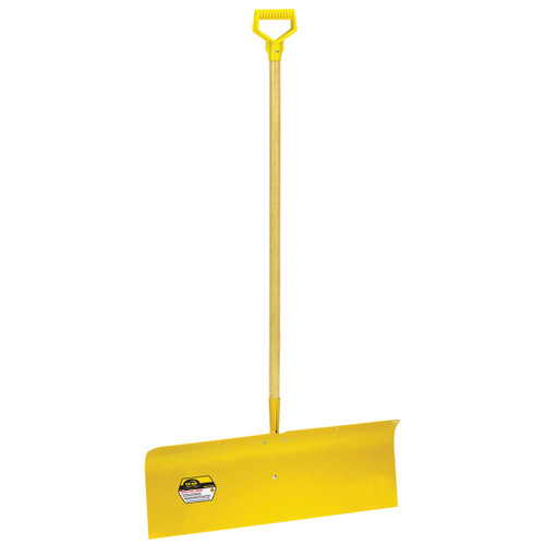 30" Spring Steel Snow Pusher with D-grip