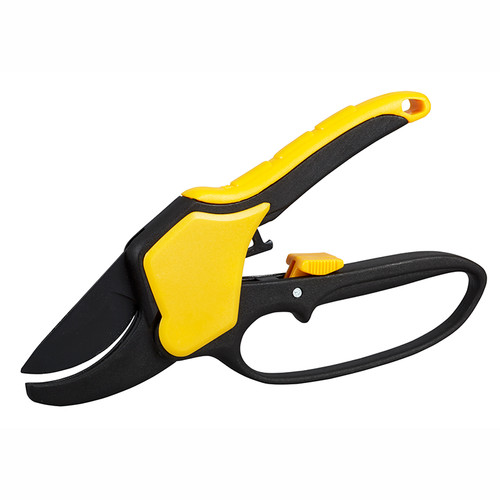 Ratcheting Action Anvil Pruner with Finger Guard Ratcheting Action Anvil Pruner with Finger Guard