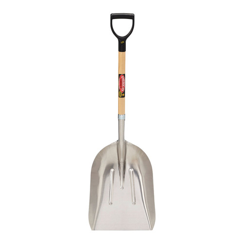 Aluminum Scoop, 30" handle, poly D Aluminum Scoop, 30" handle, poly D
