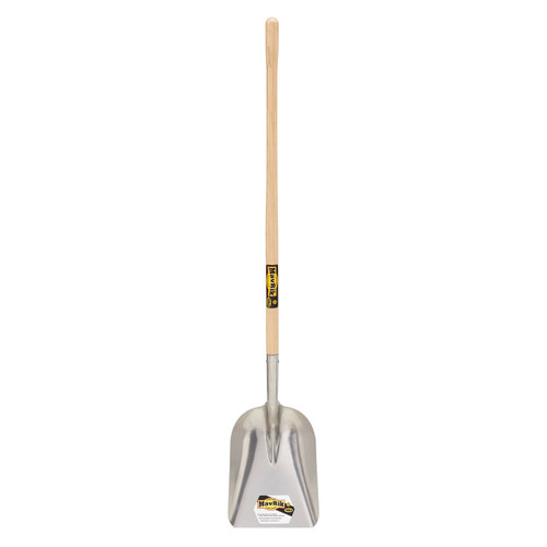 FOREST HILL Pala A Cucchiaio In Alluminio Leggero, Manico In Frassino, Made In USA, Per Pacciamatura, Compost, Neve