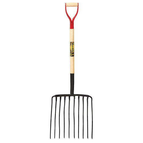 10-Tine Ensilage Fork, 30" handle, steel D