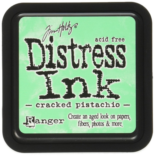 Tim Holtz Cracked Pistachio Green Distress Ink Pad by Ranger