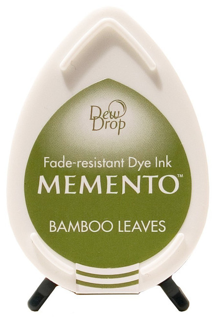 Memento Bamboo Leaves Green Dew Drop Dye Ink Pad by Tsukineko