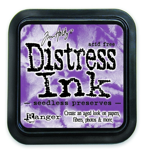 Tim Holtz Seedless Preserves Purple Distress Inkpad by Ranger