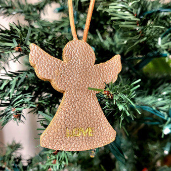 Cowhide Angel Ornament -Keychain Multiple Colors Available