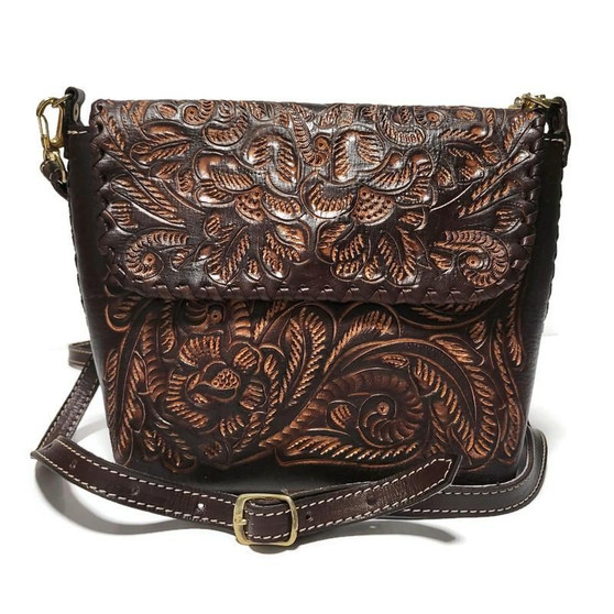 Cowhide bag , handmade