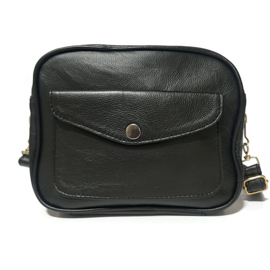 Handmade Leather Crossbody Bag: Small Women's Shoulder Bag