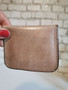 Handmade Cowhide Leather Coin Purse: Slim Pocket Change Holder
