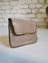 Handmade Cowhide Leather Coin Purse: Slim Pocket Change Holder