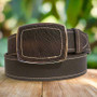 Handmade Brown Leather Belt: Western Boho Cowgirl Style