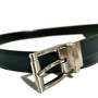 Reversible Leather Belt for Men: Black & Navy Blue, Cowhide Dress Belt