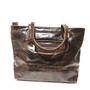 Handmade Cowhide Leather Tote Bag: Women's Shoulder Bag