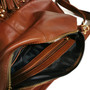 Handmade Tooled Leather Tote Bag: Rodeo Retro Bohemian Shoulder Bag