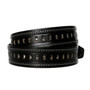 Handmade Black Leather Belt for Men: Full Grain Casual Jeans Belt