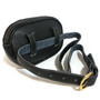 Handmade Leather Belt Bag: Women's Black Hip Waist Bag