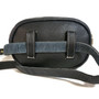 Handmade Leather Belt Bag: Women's Black Hip Waist Bag