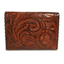 Hand Tooled Leather Shoulder Bag: Cowgirl Rodeo Bag