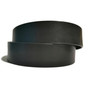 Handmade Full Grain Black Leather Belt: 1.5-inch Cowhide Belt