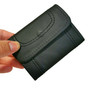 Handmade Cowhide Leather Coin Purse: Compact Pocket Wallet