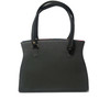 Black leather bag