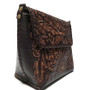 Handmade Tooled Leather Shoulder Bag: Western Style Purse