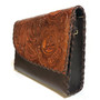 Hand Tooled Leather Shoulder Bag: Cowgirl Rodeo Bag