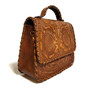 Hand Tooled Leather Shoulder Bag: Western Cowgirl Style
