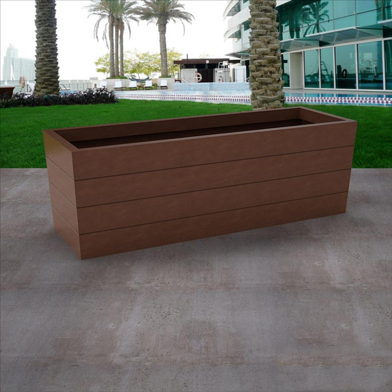 Large Fiberglass Planters