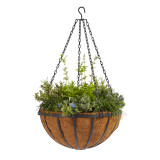 22 inch English garden hanging basket.