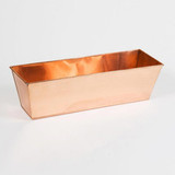 36" Real Copper 2-in-1 Tapered Window Box or Liner