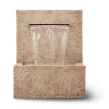 Provincial fountain shown in an Antigua finish